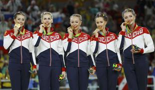 Ruske ritmičarke petič v nizu najboljše na ekipnem mnogoboju
