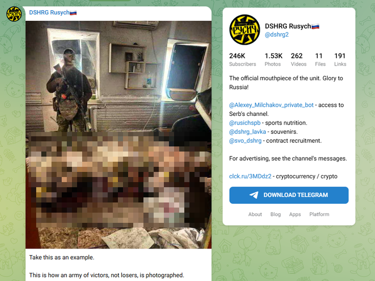 "To naj bo primer. Tako se fotografira vojska zmagovalcev, ne poražencev."  | Foto: Posnetek  zaslona