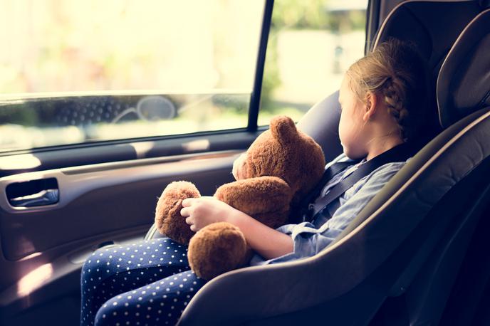Otrok v avtu | Fotografija je simbolična. | Foto Shutterstock