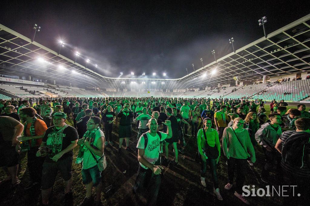 Olimpija Pokal Slavje Nogomet Finale Stožice