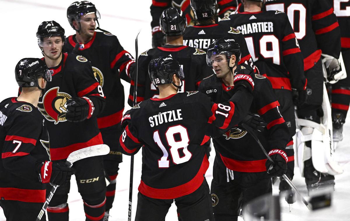 Ottawa Senators | Senatorji bodo tretjo zmago sezone iskali na domačem ledu, kjer pričakujejo Washington Capitals. | Foto Guliverimage