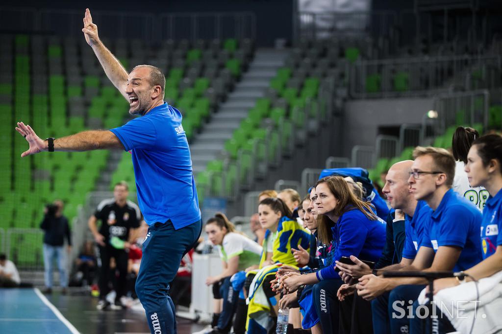 Prijateljska tekma Slovenija - Madžarska, slovenska ženska rokometna reprezentanca