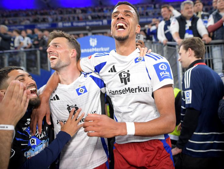 Po sedmih letih se Hamburger SV vrača v prvo ligo. | Foto: Reuters