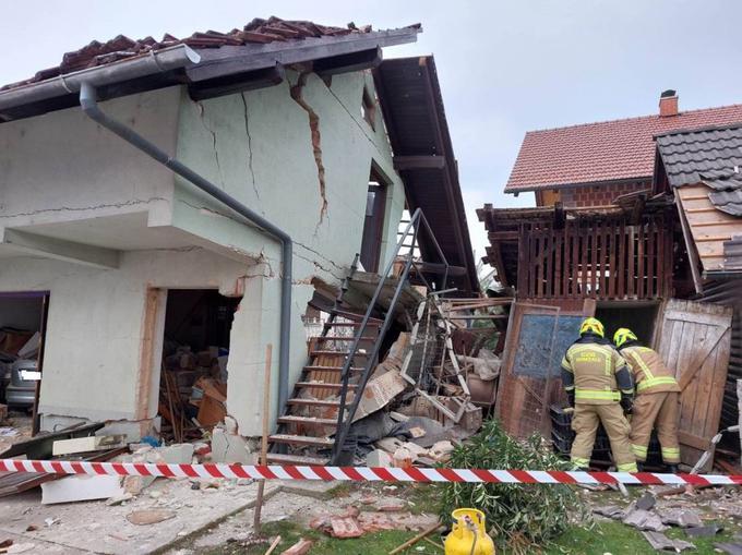 eksplozija Domžale | Foto: CZR Domžale