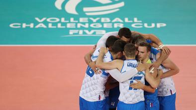 Slovenski odbojkarji še do druge zmage