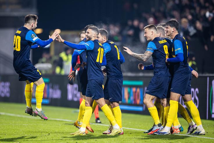 Nikita Josifov je zadel za izenačenje na 1:1. | Foto: Jure Banfi