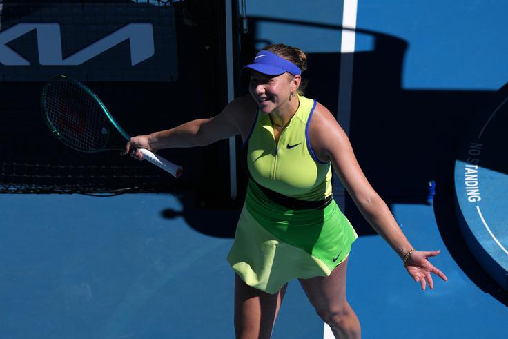Amanda Anisimova je odpravila kitajsko predstavnico. | Foto: Guliverimage