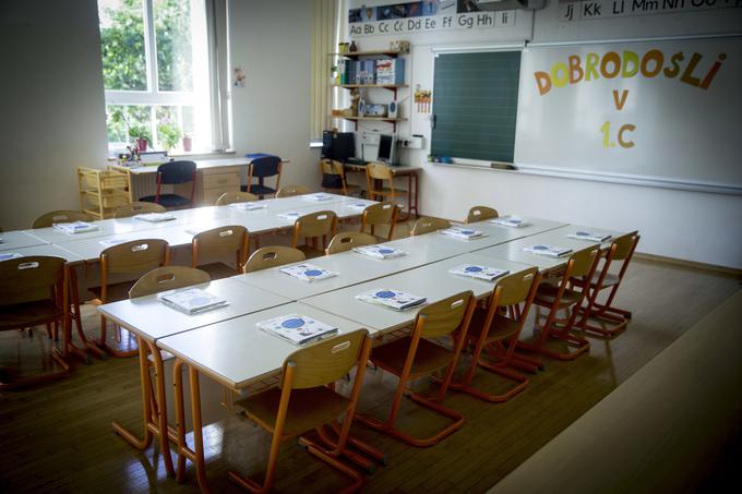 Učilnice so že pripravljene na prvi šolski dan. | Foto: Ana Kovač