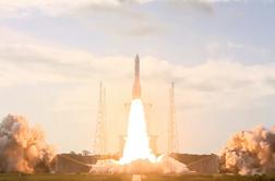 Po uspešni izstrelitvi evropske rakete Ariane 6 manjši zaplet