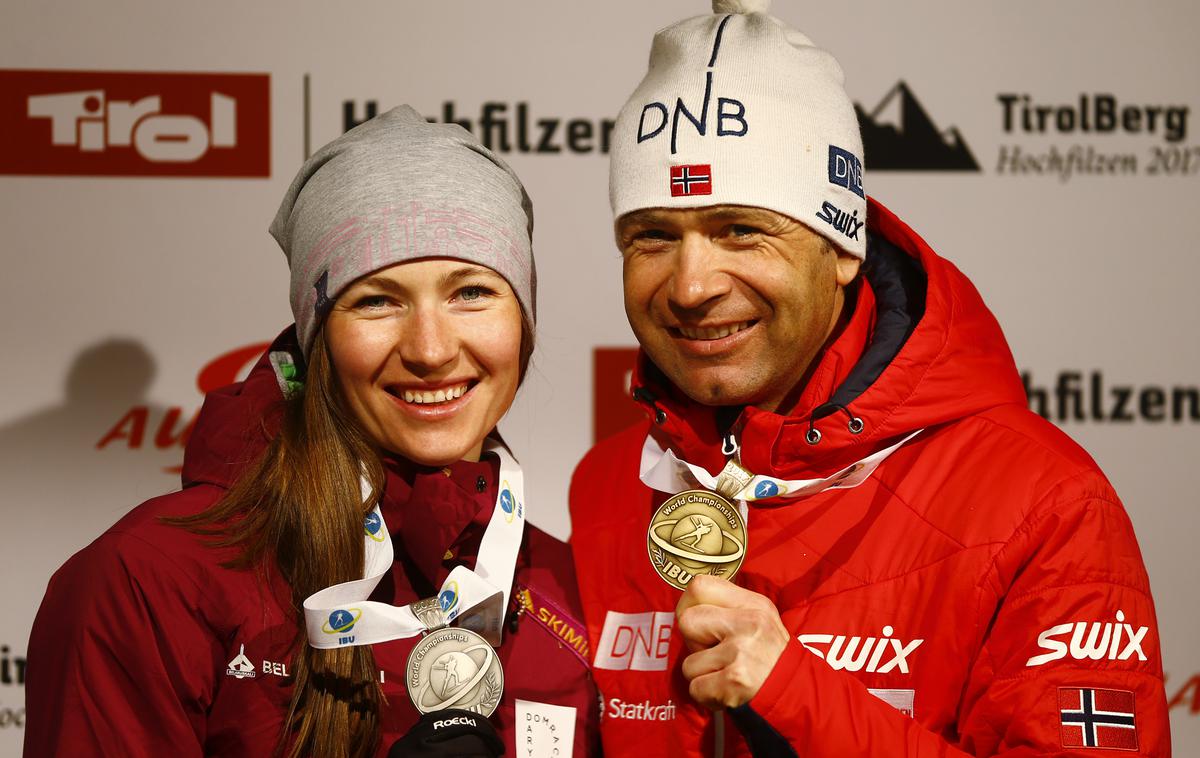 domracheva Bjoerndalen | Foto Reuters