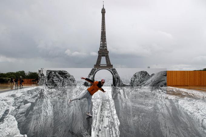 Eiffel iluzija | Foto: Reuters