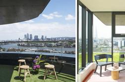 Londonski penthouse z umetno travo (foto)