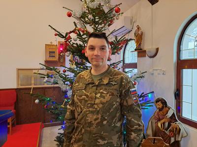 Vojaški kaplan na Natovi misiji: to je njegovo sporočilo vsem v domovini