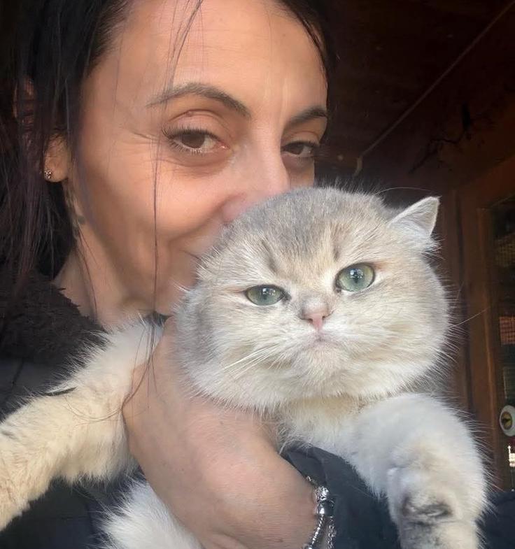 Cristiana Capone s svojo šampionko | Foto: Red Carpet Cattery