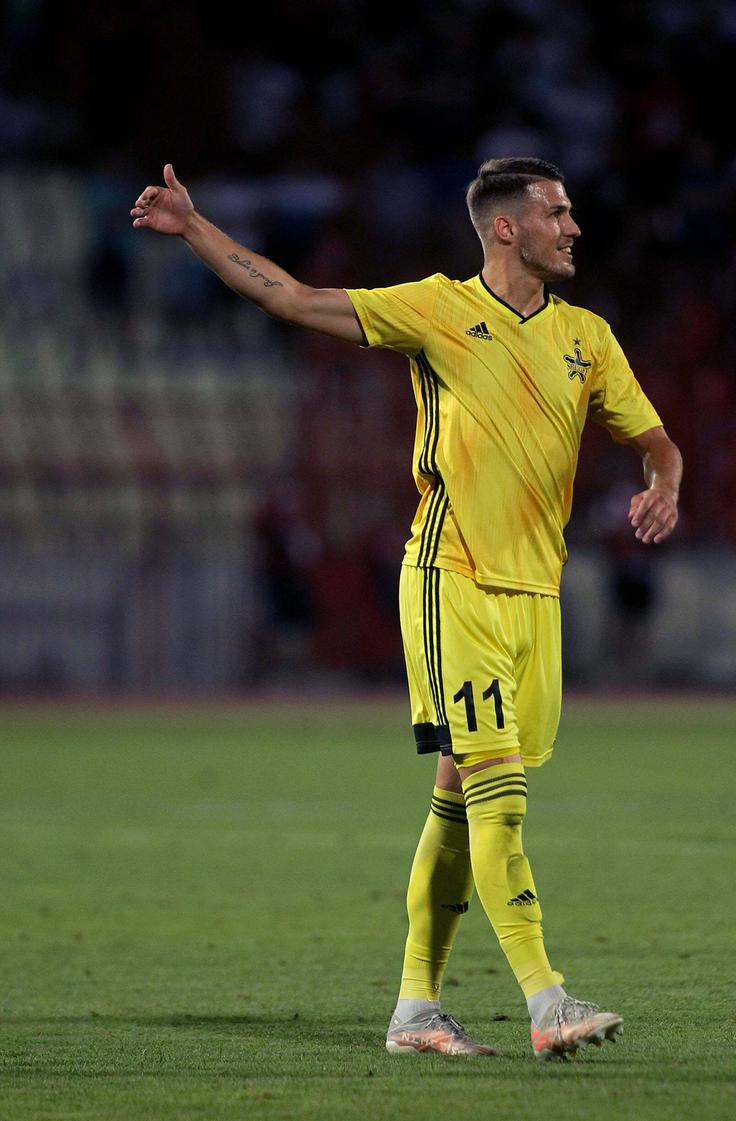 Lovro Bizjak si je s Šerifom v tej sezoni zagotovil že najmanj nastop v skupinskem delu evropske lige, sodeč po prvi tekmi z Dinamom pa se mu nasmiha celo igranje v ligi prvakov! | Foto: Guliverimage/Vladimir Fedorenko