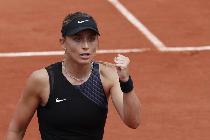 Paula Badosa se je letos na OP Francije prebila do tretjega kroga. V drugem krogu je premagala našo Kajo Juvan. | Foto: Guliverimage/Vladimir Fedorenko