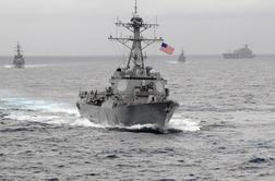Ameriška vojna ladja jezi Kitajsko
