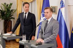 Rutte: Tako kot Slovenija podpira Nato, tudi Nato podpira Slovenijo