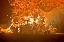 Katastrofalna eksplozija rakete v ZDA #video