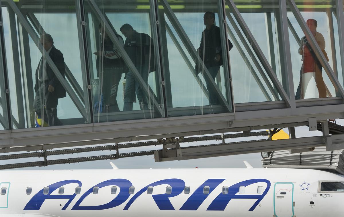 Adria Airways | Adria Airways naj bi v tem letu število potnikov povečala za 16 odstotkov. | Foto Bor Slana