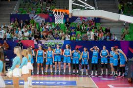 Slovenija : Velika Britanija slovenska ženska košarkarska reprezentanca