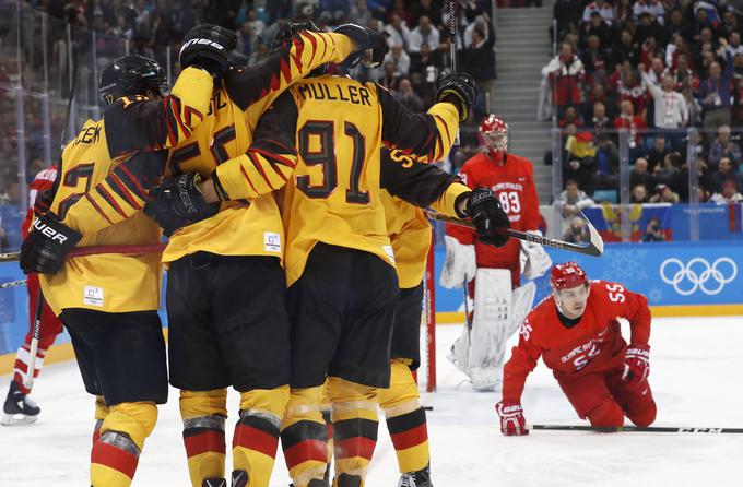 Rusija Nemčija finale OI Pjongčang | Foto: Reuters