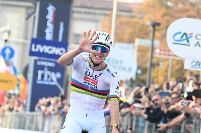 Tadej Pogačar, Lombardia 2025 | Tadej Pogačar je prvi v zgodovini s petimi zaporednimi zmagami na Dirki po Lombardiji. | Foto Guliverimage