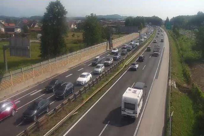 zastoj | Foto Prometno informacijski center za državne ceste