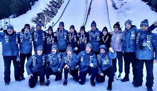 Mladi slovenski skakalci svetovni prvaki!