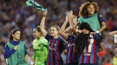 Pred "samo" 72.000 gledalci nogometašice Barcelone v finale