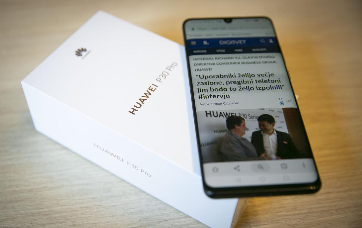Huawei P30 Pro | Najbrž se ne bomo zmotili, če rečemo, da je Huawei P30 Pro v celoti najboljši pametni telefon, ki ga je do zdaj ustvaril Huawei. | Foto Bojan Puhek