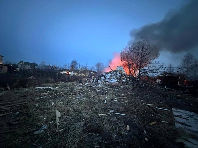 ukrajinski napad z droni, Moskva | Foto: Reuters