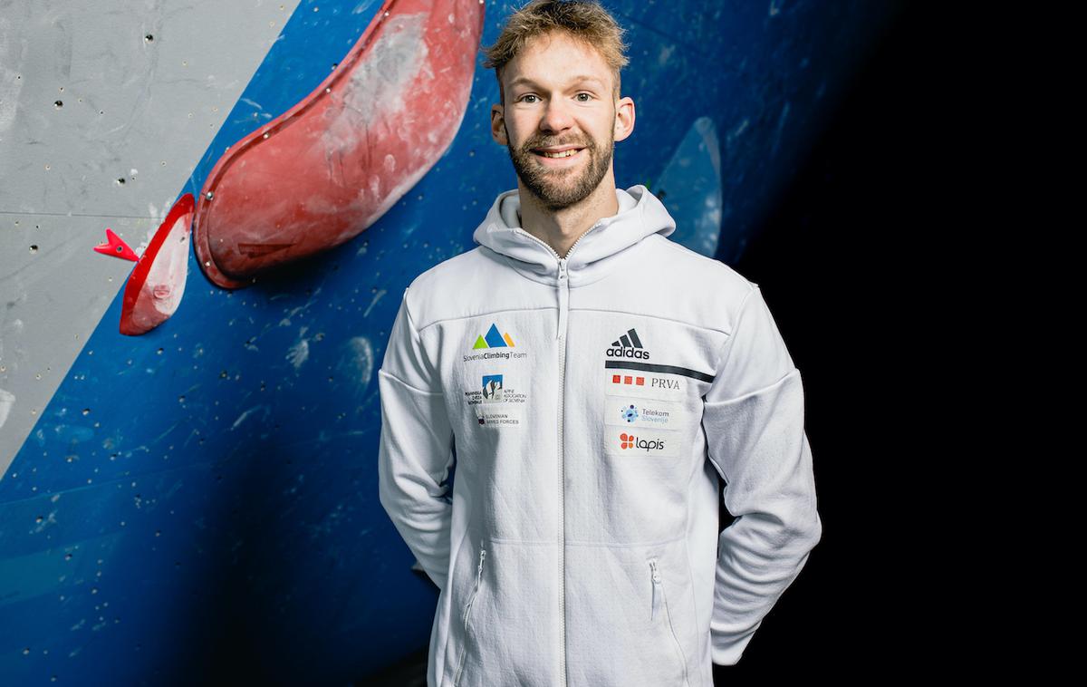 Anže Peharc pravi logo | Foto Grega Valančič/Sportida