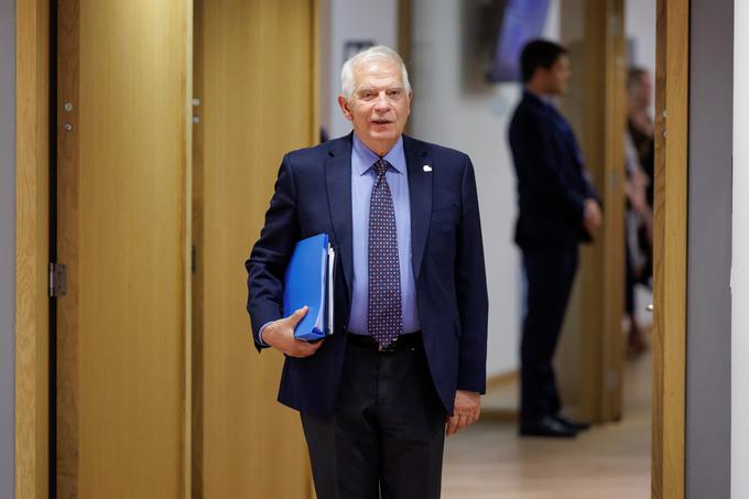 Visoki zunanjepolitični predstavnik EU Josep Borrell se poslavlja z mesta šefa diplomacije EU. | Foto: STA