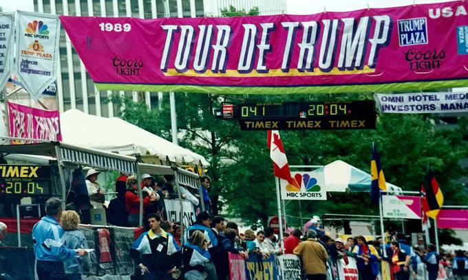 Desetdnevna dirka Tour de Trump je prvo izvedbo doživela maja 1989. 
Foto: Donald West/Wikipedia | Foto: 