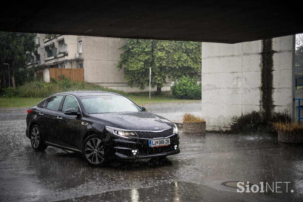 Kia optima - test