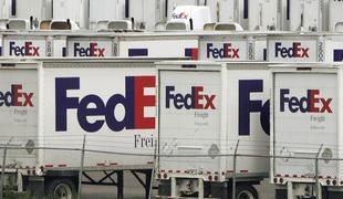 FedEx zaradi težav pr