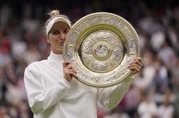 Letos zmagovalka Wimbledona, lani pa je tam bila še kot turistka