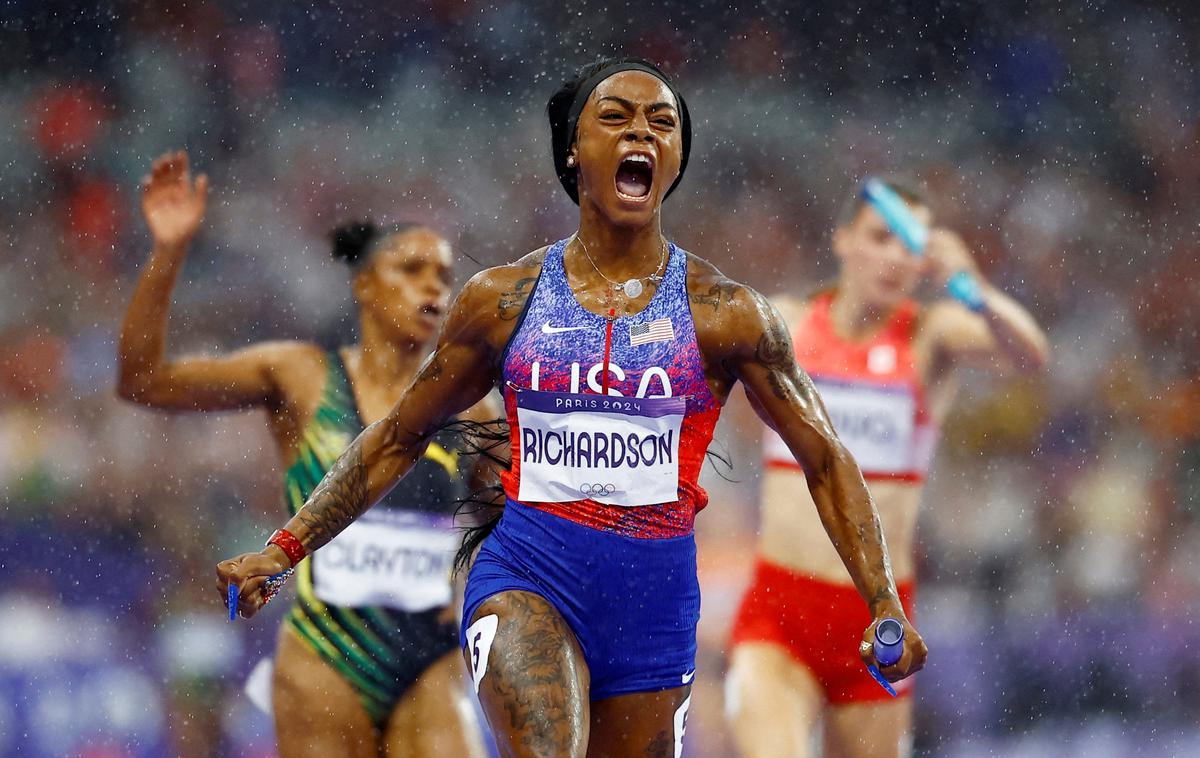 Pariz 2024 atletika Sha'Carri Richardson | Sha'Carri Richardson je po aretaciji odpovedala nastop na ameriškem prvenstvu. | Foto Reuters