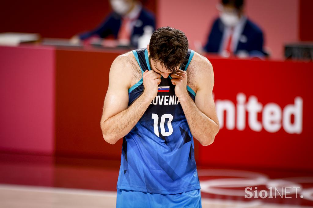 slovenska košarkarska reprezentanca, Slovenija Francija polfinale OI