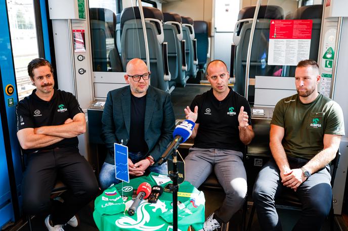 HK Olimpija Ljubljana | Olimpija bo v petek doma proti Dunaju odprla novo sezono lige ICE, ob 19.15 bo gostila Dunaj. | Foto Aleš Fevžer
