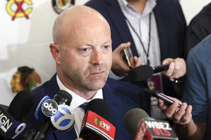 Stan Bowman je po razkritju preiskave odstopil z več funkcij. | Foto: Guliverimage/Vladimir Fedorenko