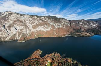 Bohinjsko jezero v 36 urah naraslo za več kot dva metra