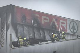 Požar SPAR Letališka.