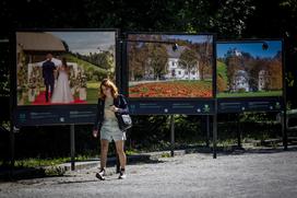 Odprtje razstave Cvetje v jeseni v Ljubljani