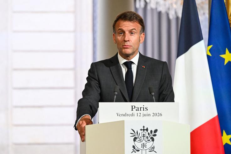 Francoski predsednik Emmanuel Macron | Foto: Reuters
