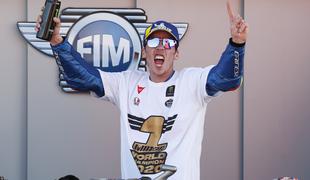 Joan Mir svetovni prvak v razredu motoGP za sezono 2020