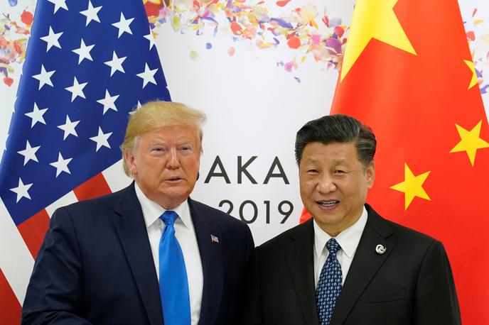Donald Trump in Ši Džinping | Ameriški predsednik Donald Trump in kitajski predsednik Ši Džinping | Foto Reuters