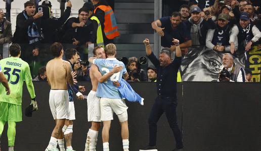 Lazio prisolil Juventusu bolečo zaušnico in ujel Inter