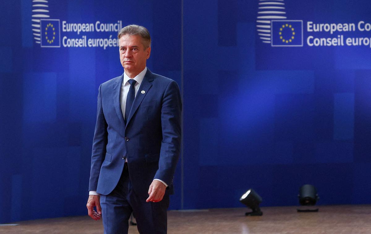 Robert Golob, Bruselj | Konkretnih ukrepov proti Izraelu, ki jih zahteva Slovenija in še nekaj drugih članic, v skladu z napovedmi niso sprejeli. | Foto Reuters